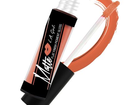 L.A. GIRL - Matte Pigment Lipgloss Fleur - 0.17 fl. oz.. (5 ml) Hot on Sale