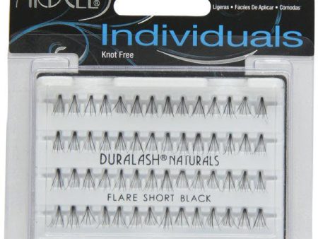 ARDELL - Individuals DuraLash Naturals Flare Lashes Short Black - 1 Set For Cheap