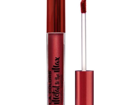 L.A. COLORS - Metal to the Max Lip Gloss, Brilliant - 0.14 oz. (4 g) Online Sale