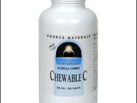 SOURCE NATURALS - Acerola Cherry Chewable C (500 mg) - 100 Tablets Discount