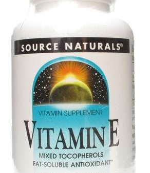 SOURCE NATURALS - Vitamin E 400 IU Mixed Tocopherols - 100 Softgels Sale