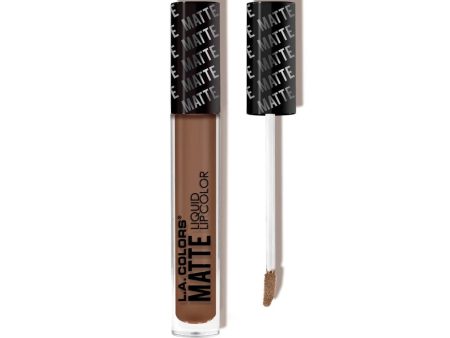 L.A. COLORS - Matte Liquid Lip Color Suede - 0.14 oz.. (4 g) Online Hot Sale