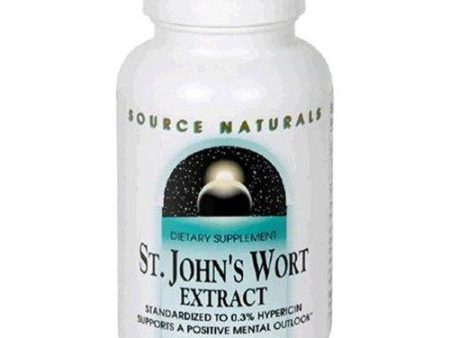 SOURCE NATURALS - St. John s Wort Extract (300 mg) - 240 Capsules Fashion