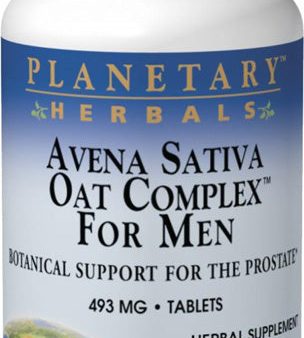 PLANETARY HERBALS - Avena Sativa Oat Complex for Men - 100 Tablets Online Hot Sale