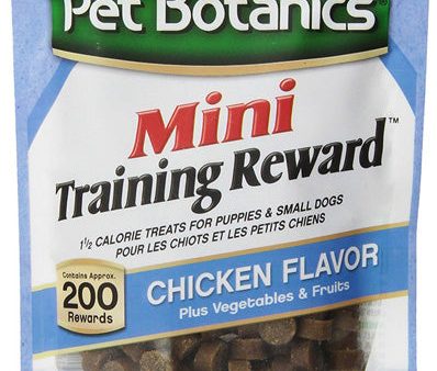 PET BOTANICS - Mini Training Reward Chicken Flavor Dog Treats - 4 oz. (113.4 g) Sale