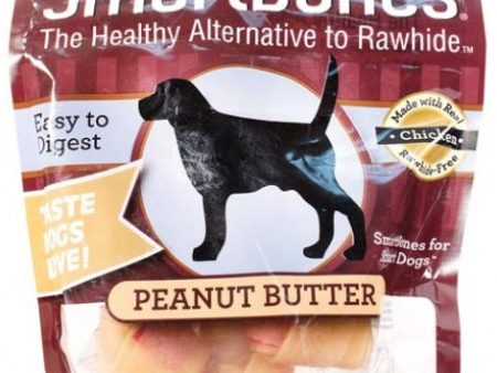 SMART BONES - Peanut Butter Chews Dog Treat Medium 5  - 4 Bones on Sale