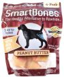 SMART BONES - Peanut Butter Chews Dog Treat Medium 5  - 4 Bones on Sale