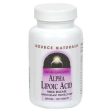 SOURCE NATURALS - Alpha-Lipoic Acid Timed Release (300 mg) - 120 Tablets Online Hot Sale