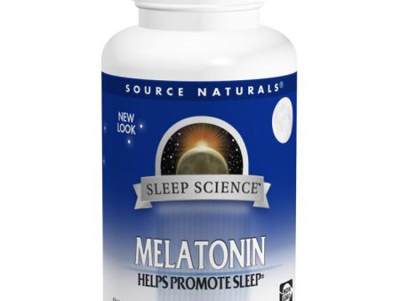 SOURCE NATURALS - Sleep Science Melatonin 3 mg - 60 Vegetarian Caps For Cheap