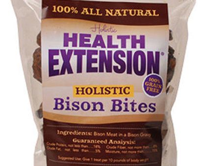 HEALTH EXTENSION - Bison Bites Dog Treat - 6 oz. on Sale