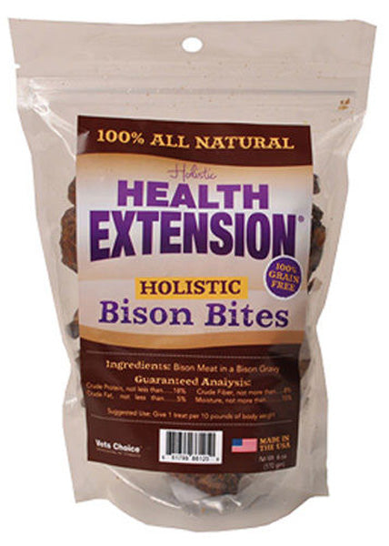 HEALTH EXTENSION - Bison Bites Dog Treat - 6 oz. on Sale