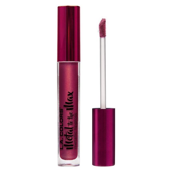 L.A. COLORS - Metal to the Max Lip Gloss, Splendor - 0.14 oz. (4 g) Online