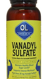 OL - Vanadyl Sulfate - 250 capsules Discount