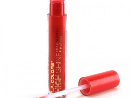 L.A. COLORS - High Shine Shea Butter Lipgloss Flaunt - 0.14 oz. (4 g) For Cheap