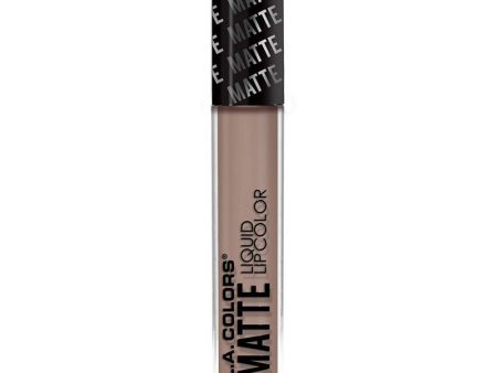 L.A. COLORS - Matte Liquid Lip Color Au Natural - 0.14 oz. (4 g) For Sale