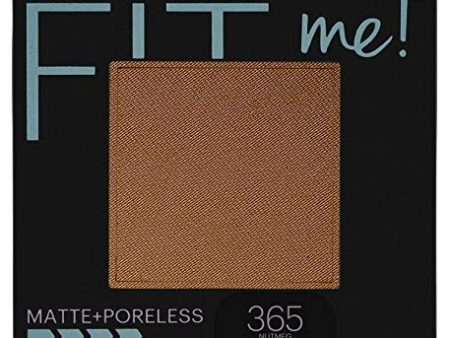 MAYBELLINE - Fit Me Matte + Poreless Powder Nutmeg 365 - 0.29 oz (8.5 g) Online