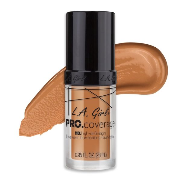 L.A. GIRL - Pro Coverage Illuminating Foundation Tan - 0.95 fl. oz. (28 ml) Hot on Sale