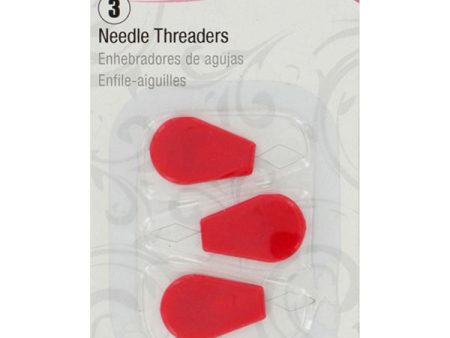 SINGER - Plastic Needle Threaders - 3 Count For Discount