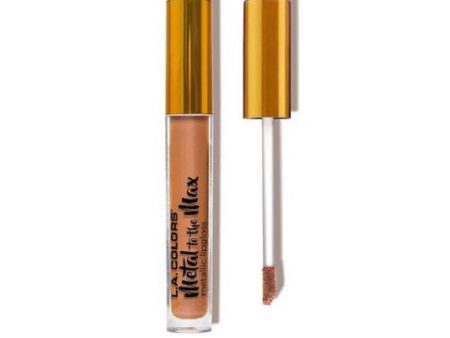 L.A. COLORS - Metal to the Max Lip Gloss, Lumi - 0.14 oz. (4 g) Hot on Sale