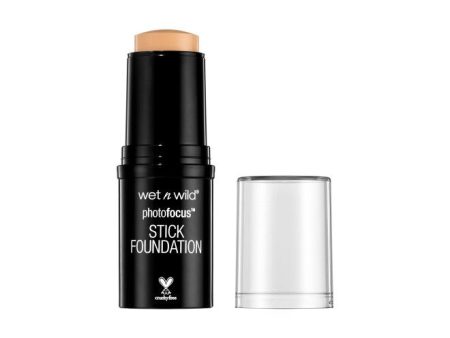 WET N WILD - Photo Focus Stick Foundation, Buff Beige - 0.42 oz. (12 g) Cheap