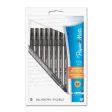 PAPER MATE - Stick Pens Medium Black - 10 Ink Pens Online