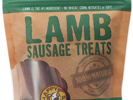 HAPPY HOWIE S - 4 In. Lamb Sausage Dog Treats Bakers Dozen (13 Count) - 8 oz. (226 g) Cheap