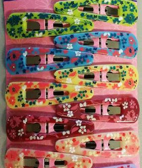 GOODY - Beautiful Flower Design Counter Clip - 12 Clips on Sale