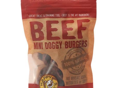 HAPPY HOWIE S - 2 In. Beef Mini Doggy Burgers Bakers Dozen (13 Count) - 4.6 oz. (131 g) Online