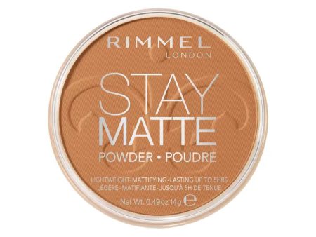 RIMMEL - Stay Matte Pressed Powder #025 Toffee - 0.49 oz. (14 g) For Discount