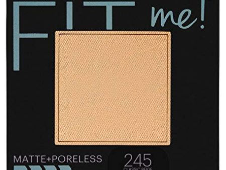 MAYBELLINE - Fit Me Matte + Poreless Powder Classic Beige - 0.29 oz (8.5 g) Online