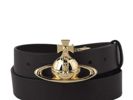 Vivienne Westwood Orb Buckle Gold Belt Discount