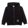 Kenzo Kids Cross Logo Black Hoodie Sale