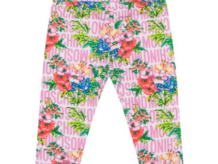 Moschino Baby Floral Leggings Sale