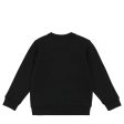 Armani Junior Black Print Logo Sweatshirt Online