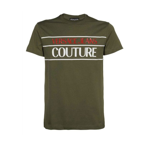 Versace Jeans Couture Green T-Shirt Fashion