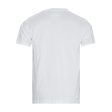 Versace Jeans Couture White Tape T-Shirt For Cheap