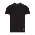 Versace Jeans Couture Black Tape T-Shirt For Sale