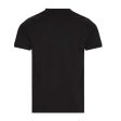 Versace Jeans Couture Black Tape T-Shirt For Sale