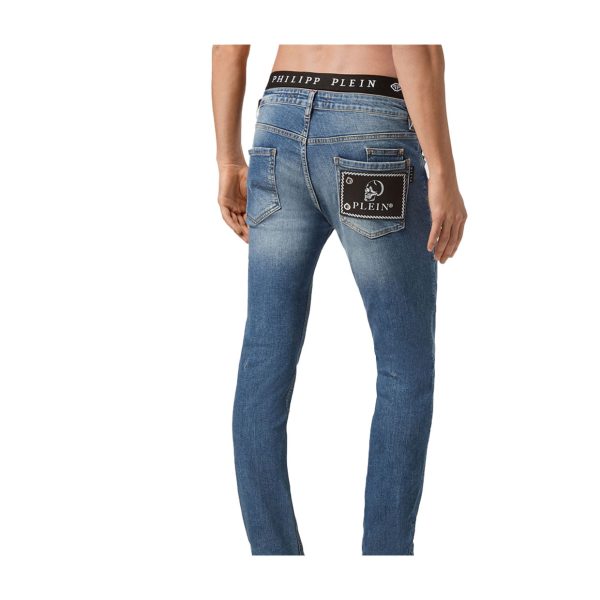 Philipp Plein Super Straight Cut Jeans Online Sale