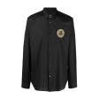 Versace Jeans Couture Black V-Emblem Shirt Hot on Sale