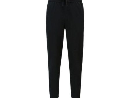 BOSS Black Trousers with Heat-Sealed Logo Artwork For Discount