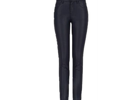 Emporio Armani J20 Coated Skinny Jeans For Discount