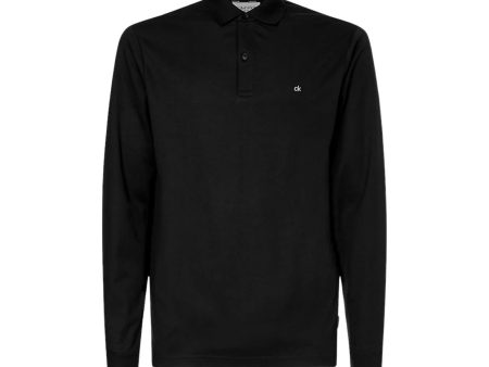 Calvin Klein Black Liquid Touch Slim Fit Polo Shirt Cheap