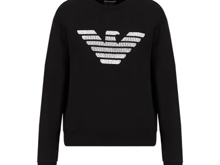 Emporio Armani Eagle Logo Sweater on Sale