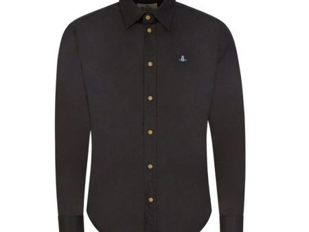 Vivienne Westwood Black Slim Shirt Online Sale