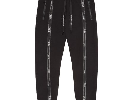 Versace Jeans Couture Logo Taped Trousers For Discount