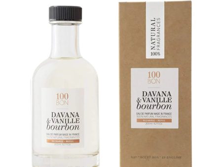 100BON Davana & Vanille Bourbon Eau de Parfum 200ml Refill | Sweet, Spicy, & Woody Unisex Fragrance Discount