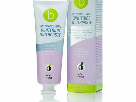 Whitening toothpaste Multifunctional Acai Mint Beconfident (75 ml) Online now