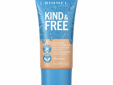 Crème Make-up Base Rimmel London Kind & Free 10-rose ivory (30 ml) Supply