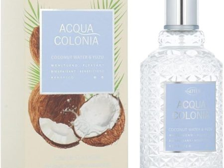 4711 Acqua Colonia Coconut Water & Yuzu Eau De Cologne 50ml Spray | Refreshing, Tropical & Citrusy Unisex Fragrance Discount